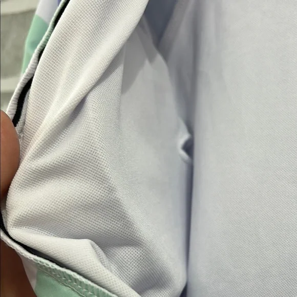 Attraco‎ Sport Purple-Green Plaid Long Sleeve Swimsuit UPF50+ Rash Guard Small - Picture 14 of 16